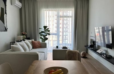 Rent of a two-room apartment in a premium residential complex, 55 m², Belgrade, Belgrade Waterfront, Serbia
