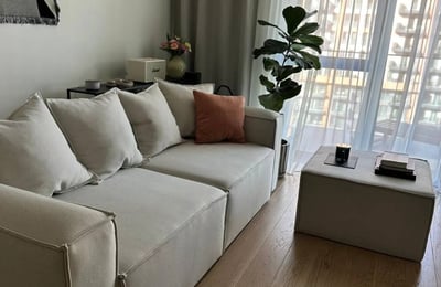 Rent of a two-room apartment in a premium residential complex, 55 m², Belgrade, Belgrade Waterfront, Serbia