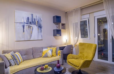 Rent of a two-room apartment near Kalemegdan Fortress, 43 m², Belgrade, Serbia