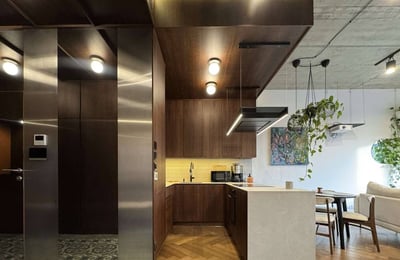 Alquiler de un apartamento amplio de alto nivel de dos habitaciones, 60 m², Cracovia, Zwierzyniec, Polonia