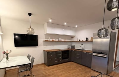 Location d’un appartement confortable de deux pièces, 44 m², Cracovie, Grzegórzki, Pologne