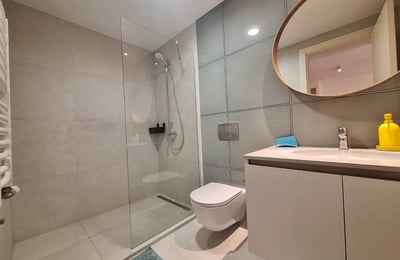 Rent of a two-room apartment in a premium residential complex, 56 m², Belgrade, Belgrade Waterfront, Serbia