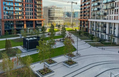 Rent of a two-room apartment in a premium residential complex, 53 m², Belgrade, Belgrade Waterfront, Serbia