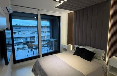 Rent of a bright and modern two-room apartment with a balcony, Buenos Aires, Puerto Madero, Argentina