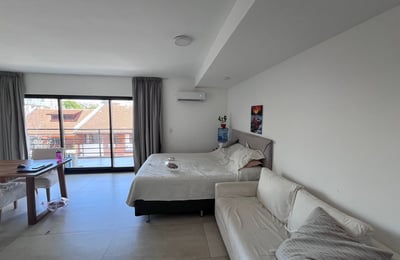 Rent of a cozy studio apartment in a new building, Buenos Aires, Argentina