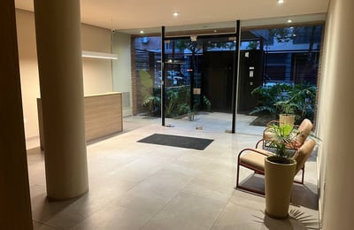 Rent of a cozy studio apartment in a new building, Buenos Aires, Argentina