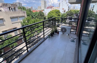 Rent of a cozy studio apartment in a new building, Buenos Aires, Argentina