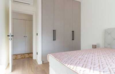 Alquiler de un apartamento moderno en el complejo residencial de clase premium BW Simfonija, 50 m², Belgrado, Belgrade Waterfront, Serbia