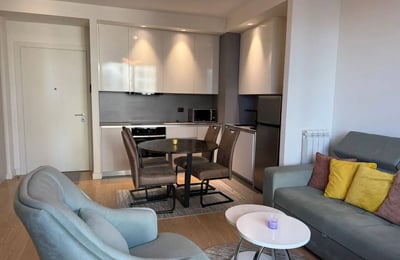 Location d’un appartement de deux pièces de 55 m² dans le complexe résidentiel premium BW Metropolitan, Belgrade, Serbie
