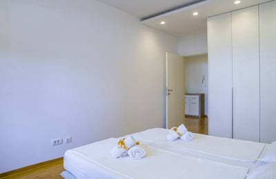 Rent of a two-room apartment, 62 m², in the modern A Block residential complex in New Belgrade, Belgrade, Serbia