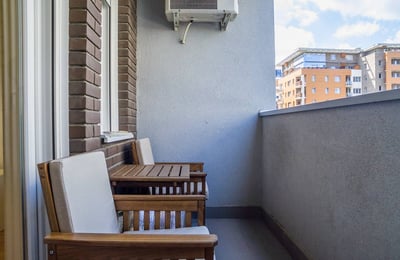 Rent of a two-room apartment, 62 m², in the modern A Block residential complex in New Belgrade, Belgrade, Serbia