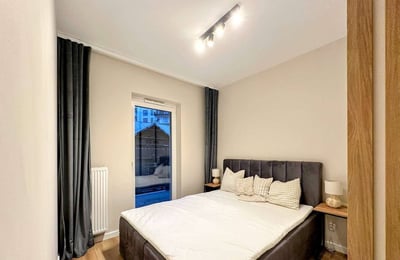 Miete einer modernen Dreizimmerwohnung mit 50 m² im Stadtteil Nadodrze, Breslau, Polen