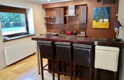 Rent of a furnished two-room apartment, 80 m², Muchobór Wielki, Wrocław, Poland