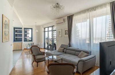 Location d’un appartement de 113 m² dans la résidence premium BW Vista avec une vue magnifique, Belgrade, Serbie