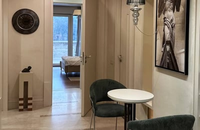 Rent of a luxurious penthouse, 197 m², with a spacious terrace in Banovo Brdo, Belgrade, Serbia