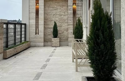 Rent of a luxurious penthouse, 197 m², with a spacious terrace in Banovo Brdo, Belgrade, Serbia