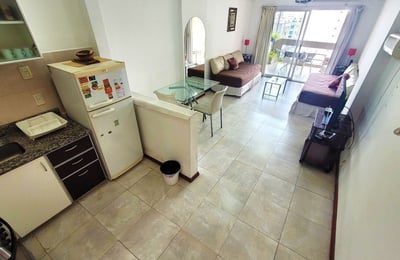 Rent of a bright studio apartment in Balvanera, Buenos Aires, Argentina