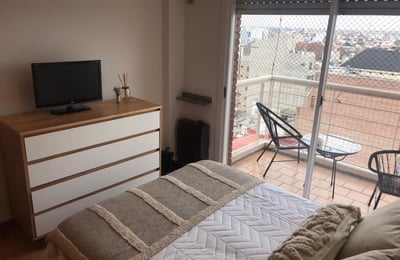 Аренда двухкомнатной квартиры с балконом без мебели, Буэнос-Айрес, Аргентина