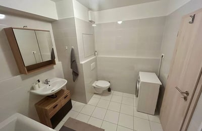 Rent of a modern apartment, 40 m², in Nové Mesto, Bratislava, Slovakia