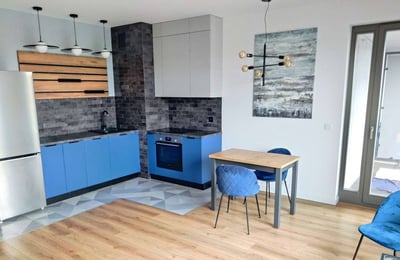 Rent of a modern two-room apartment, 42 m², Mokotów, Warsaw, Poland
