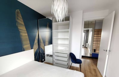 Rent of a modern two-room apartment, 42 m², Mokotów, Warsaw, Poland