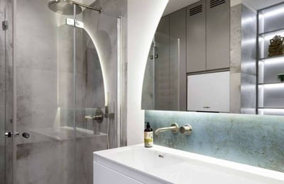 Аренда стильной двухкомнатной квартиры 43 м² с приватным садом, Варшава, Польша