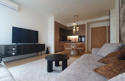 Rent of a two-room apartment, 55 m², in the premium residential complex BW King’s Park, Belgrade, Serbia