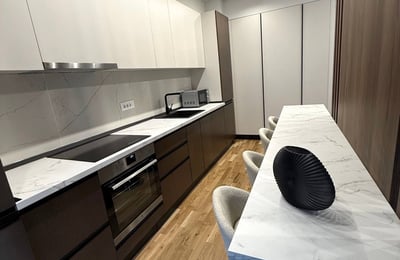 Rent of a new luxury two-room apartment, 50 m², in the city center, Bucharest, Romania