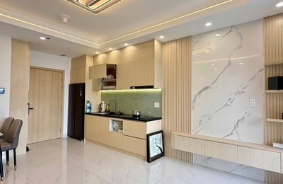 Alquiler de un apartamento de una habitación, piso 22, con vista a la ciudad, Da Nang, Vietnam