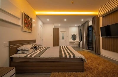 Location d’un penthouse de 350 m² avec vue sur la rivière Han, quartier Hai Chau, Da Nang, Vietnam