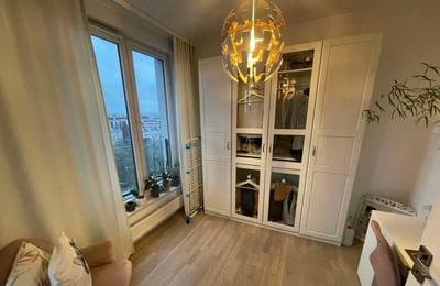Rent of a three-room apartment, 46 m², with panoramic view, Kraków, Poland