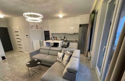 Rent of a three-room apartment, 46 m², with panoramic view, Kraków, Poland