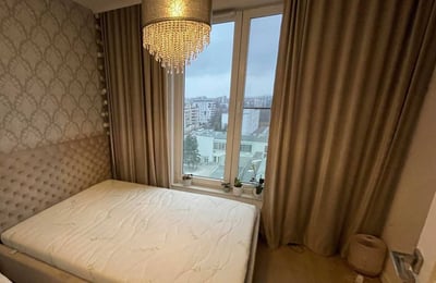 Rent of a three-room apartment, 46 m², with panoramic view, Kraków, Poland
