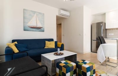 Location d’un appartement spacieux de 2 pièces, 62 m², complexe résidentiel haut de gamme BW Aria, Belgrade, Serbie