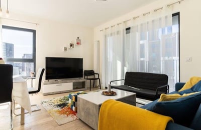 Location d’un appartement spacieux de 2 pièces, 62 m², complexe résidentiel haut de gamme BW Aria, Belgrade, Serbie