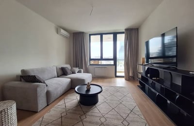 Аренда новой двухкомнатной квартиры 59 м² в жилом комплексе премиум-класса BW Lumia, Белград, Сербия