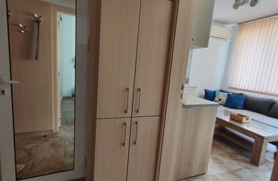 Rent of a cozy renovated 2-room apartment in Troshevo, Varna, Bulgaria