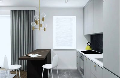 Miete einer hellen 2-Zimmer-Wohnung mit 32 m² in Prądnik Czerwony, Krakau, Polen