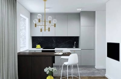 Miete einer hellen 2-Zimmer-Wohnung mit 32 m² in Prądnik Czerwony, Krakau, Polen