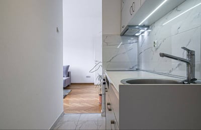 Rent of a 2-room apartment, 45 m², opposite Kalemegdan Fortress, Belgrade, Serbia