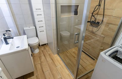 Rent of a bright 1-room apartment, 45 m², in the Old Town center of Belgrade, Serbia