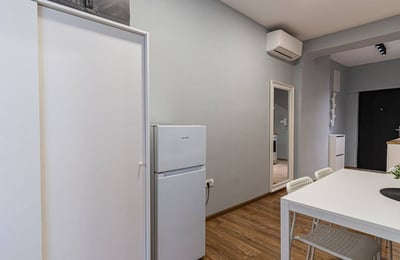 Rent of a bright 1-room apartment, 45 m², in the Old Town center of Belgrade, Serbia