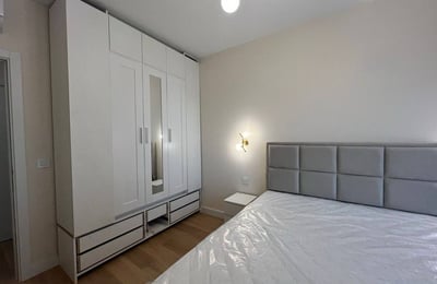 Аренда светлой двухкомнатной квартиры, 53 м², в ЖК премиум-класса BW King’s Park, Белград, Сербия