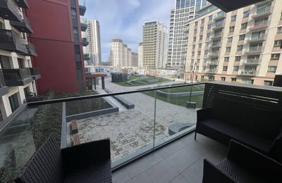 Аренда светлой двухкомнатной квартиры, 53 м², в ЖК премиум-класса BW King’s Park, Белград, Сербия