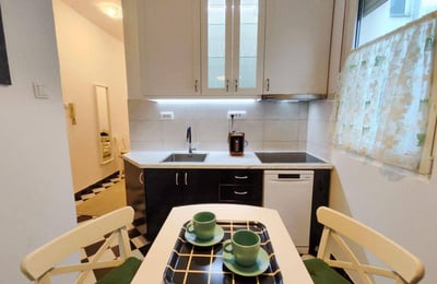 Аренда двухкомнатной квартиры с новым ремонтом, 44 м², напротив парка Ташмайдан, Белград, Сербия