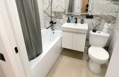 Location d’un appartement meublé d’une pièce, 32 m², Buiucani, Chișinău, Moldavie