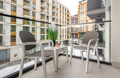 Alquiler de un apartamento completamente nuevo de 2 habitaciones, 60 m², BW Sensa, Belgrado, Serbia