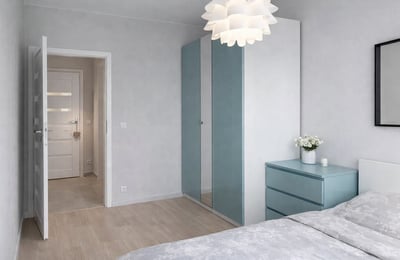 Rent of a furnished 2-room apartment with terrace and garden, 40 m², Mokotów, Warsaw, Poland