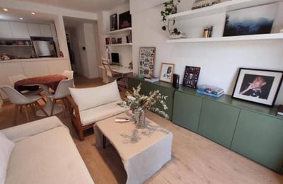 Location d’un appartement lumineux de 2 pièces, Belgrano, Buenos Aires, Argentine