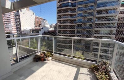 Location d’un appartement lumineux de 2 pièces, Belgrano, Buenos Aires, Argentine